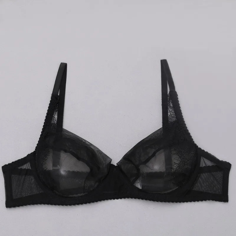 4 Piece Set Sexy Lingerie Set - Ruffled Skirt Garter Socks Sexy Underwear Suit