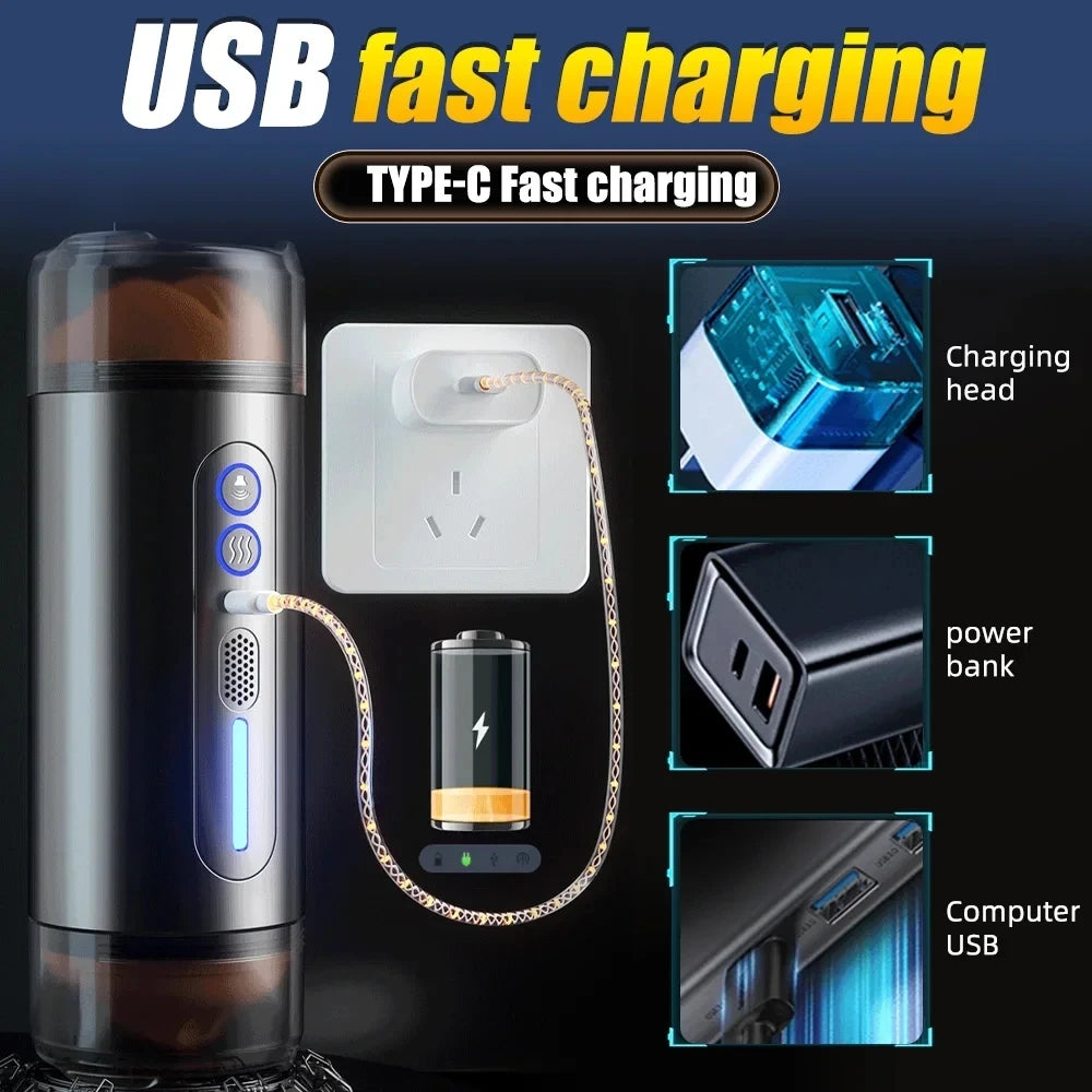 Male Automatic Vibration Machine- for Adult Men