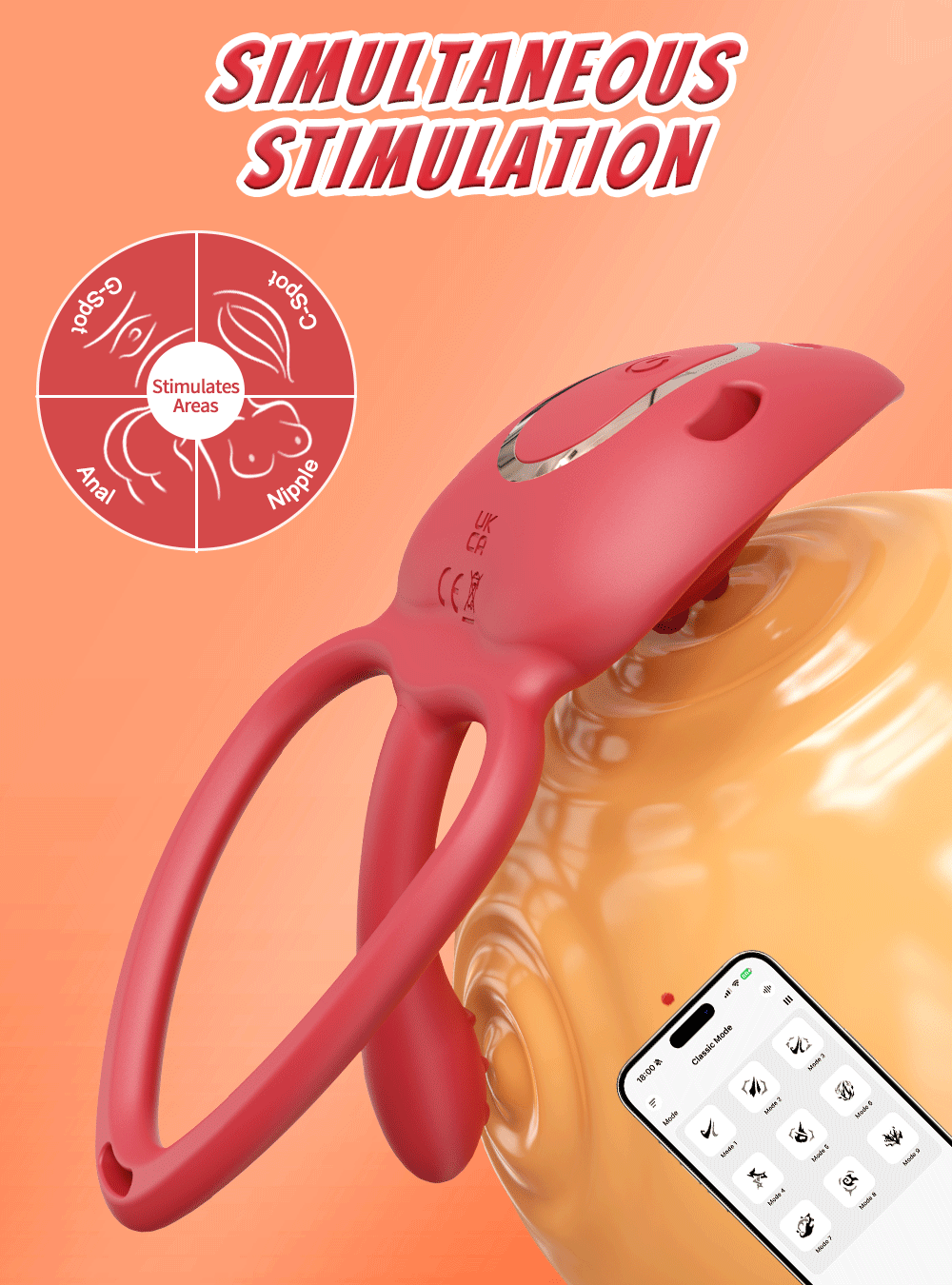 Panty Vibrator - Clitoral Stimulator Penetration