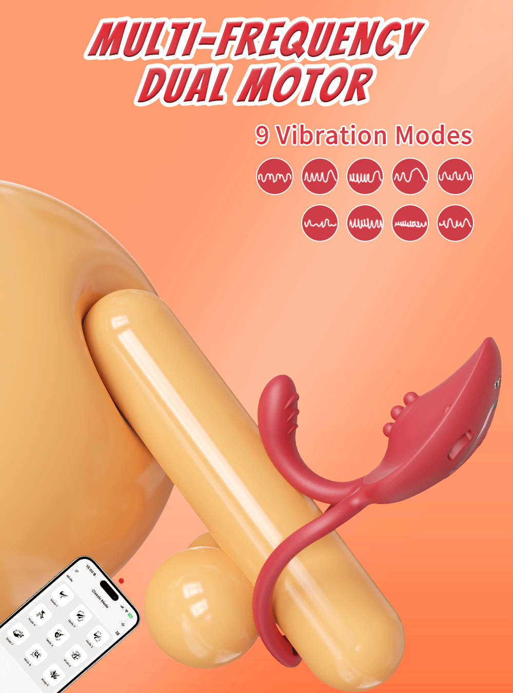 Panty Vibrator - Clitoral Stimulator Penetration