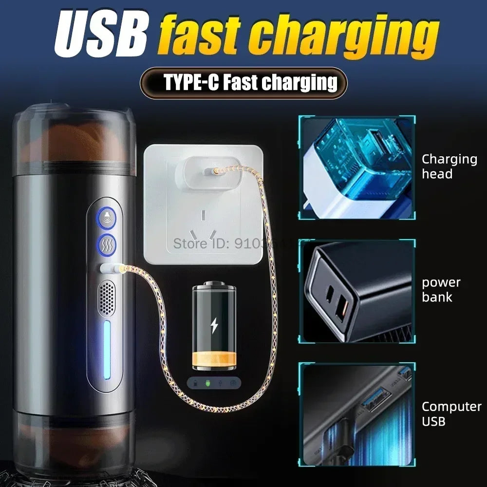 Male Automatic Vibration Machine- for Adult Men